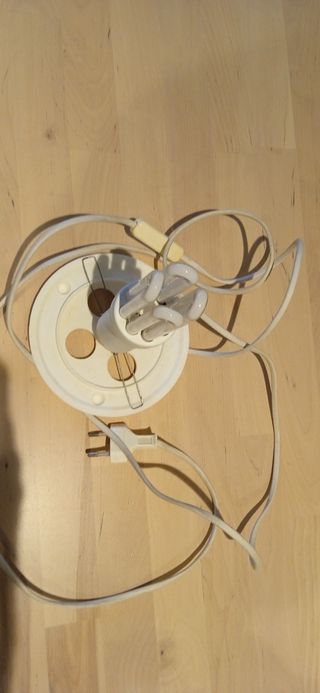 Base de lampara Ikea Fado - Blanca