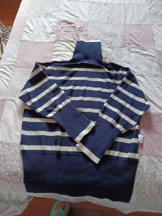 Jersey rayas azul-blanco