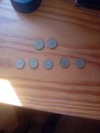 Monedas España - 7 piezas