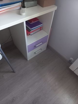 Escritorio juvenil blanco