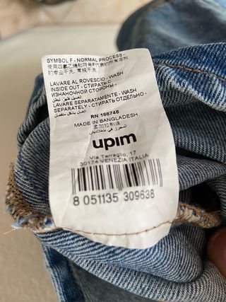 Tuta jeans UPIM estiva M