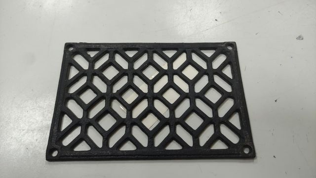 Rejilla fundición 18x12cm (x2)