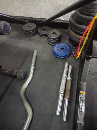 Rack gimnasio multifuncional