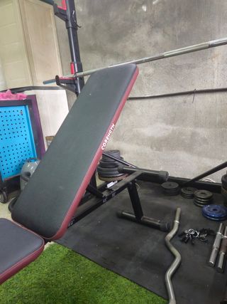 Rack gimnasio multifuncional