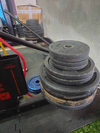 Rack gimnasio multifuncional