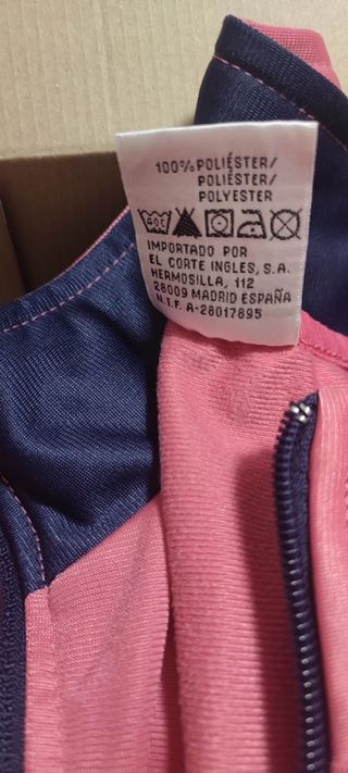 Chándal Boomerang azul y rosa