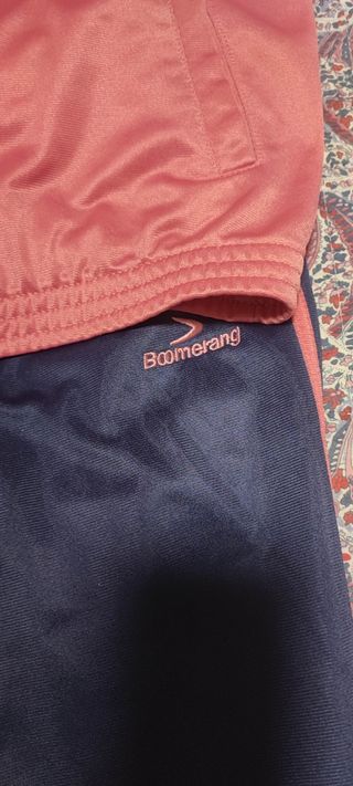 Chándal Boomerang azul y rosa