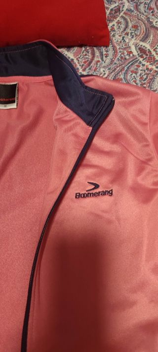 Chándal Boomerang azul y rosa
