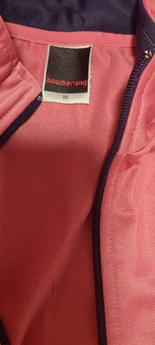 Chándal Boomerang azul y rosa