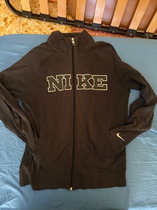 Giacca Nike vintage nera zip