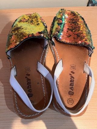 Regalo Sandalias lentejuelas 37