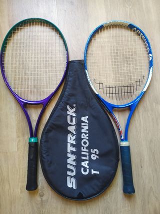 2 Raquetas Tenis + Funda
