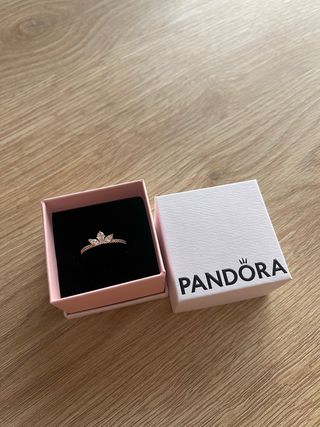 Anillo Pandora Oro Rosa 14k