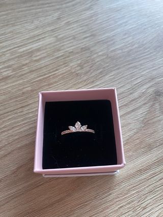 Anillo Pandora Oro Rosa 14k