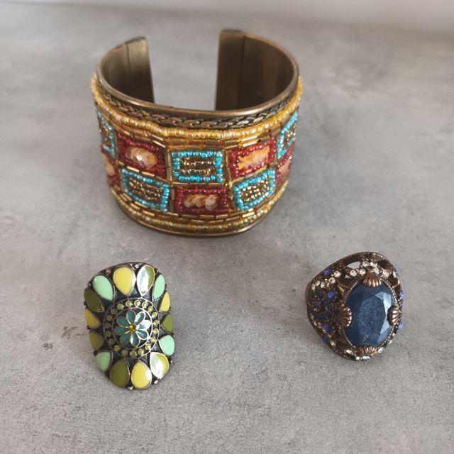 Gioielli vintage: bracciale & anelli (leggi tutto)