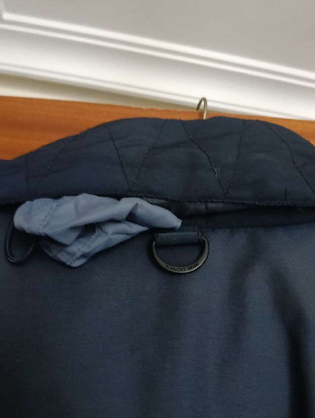 Plumífero azul marino - Hombre