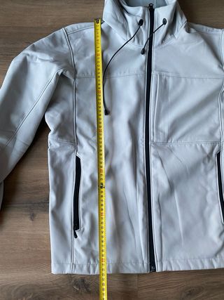 Chaqueta Tecnica Color Arroz blanco Talla S