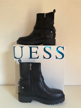 Botines Guess negros, talla 36