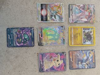 Cartas Pokémon - 8 cartas