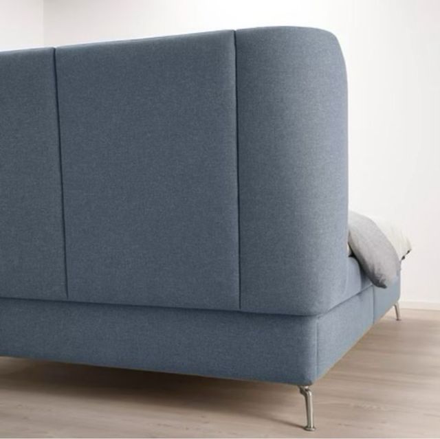 Cama Ikea TUFJORD azul con CAJONERAS- Nueva.