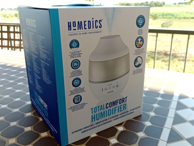 HUMIDIFICADOR ULTRASÓNICO HoMedics TotalComfort 