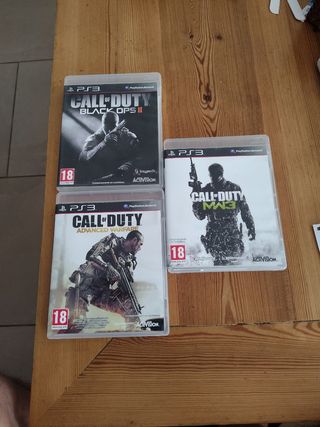 Call of Duty PS3 - 3 juegos