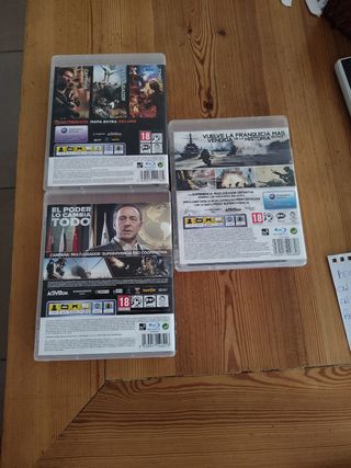 Call of Duty PS3 - 3 juegos