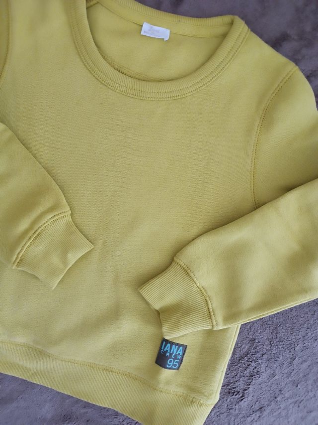 Felpa gialla bimbo Iana tg 3 anni 