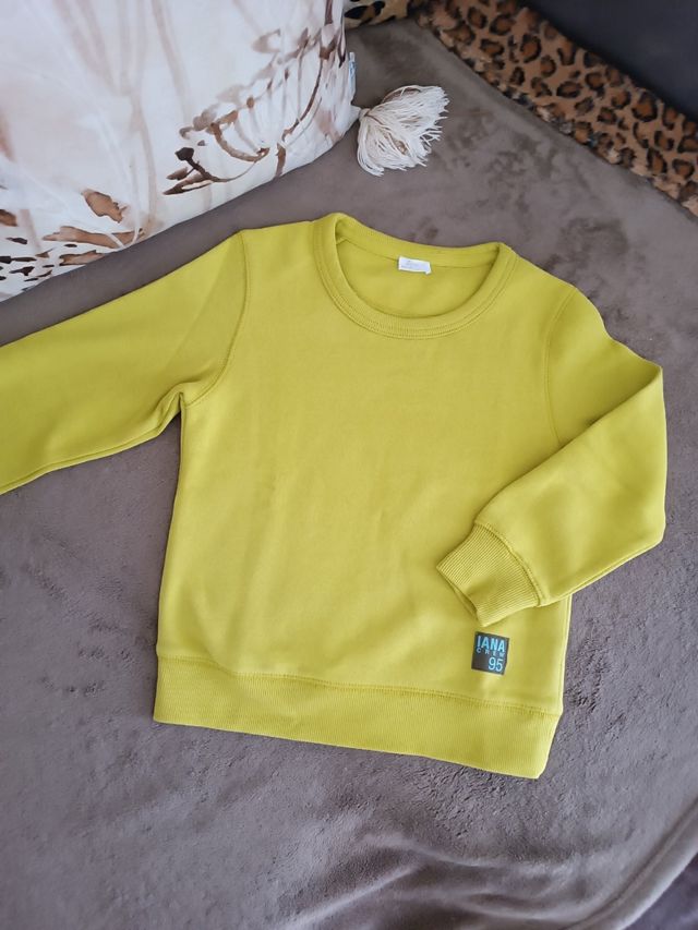 Felpa gialla bimbo Iana tg 3 anni 