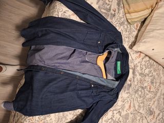Camisa vaquera Benetton - Nueva
