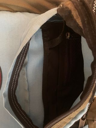Mochila Eastpak azul y verde