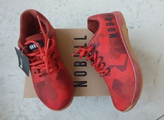 Zapatillas Nobull rojas - Fire Camo