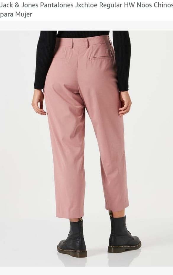 Pantalones Jack & Jones Jxchloe Rosa