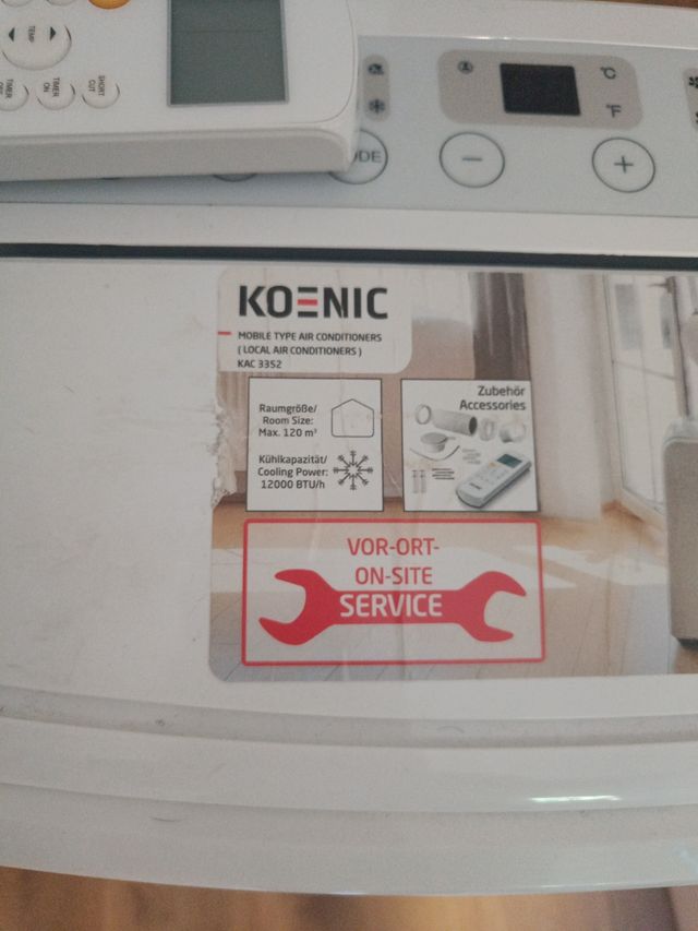 Aire acondicionado portátil KOENIC