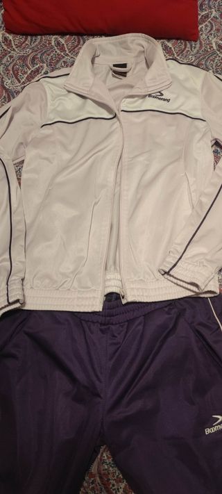 Chándal Boomerang - morado y blanco