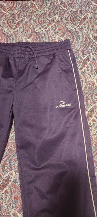 Chándal Boomerang - morado y blanco