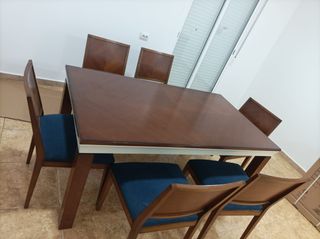 Mesa comedor 6 sillas
