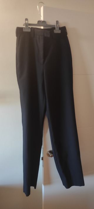 Pantalones vestir negros elegantes