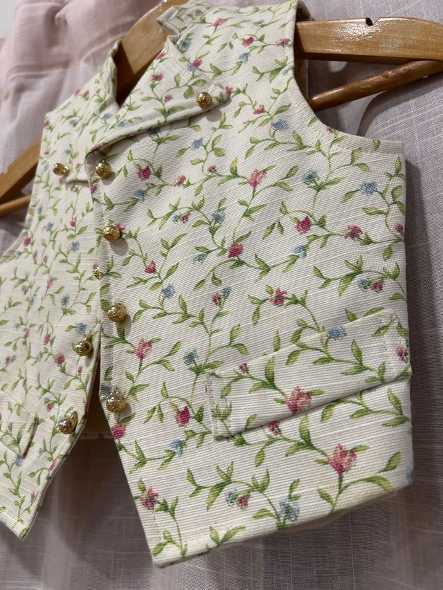 Colete Fallero Infantil T8 - Flores