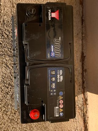 Batería Coche Yuasa YBX9019 AGM 9000