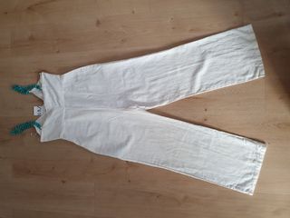 Mono Zara blanco M - nuevo