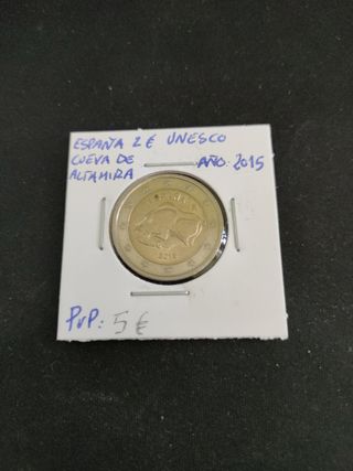 Moneda 2€ España 2015 Altamira