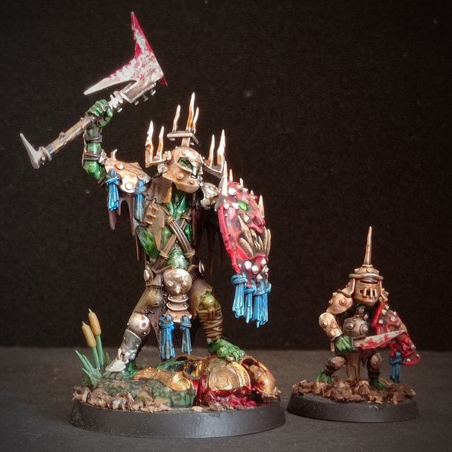 Kazike con Grot Kuchillero y 10 Zakatripaz