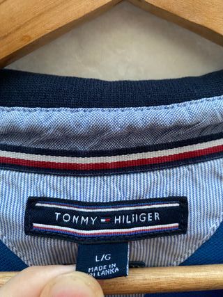 Polo Tommy Hilfiger azul