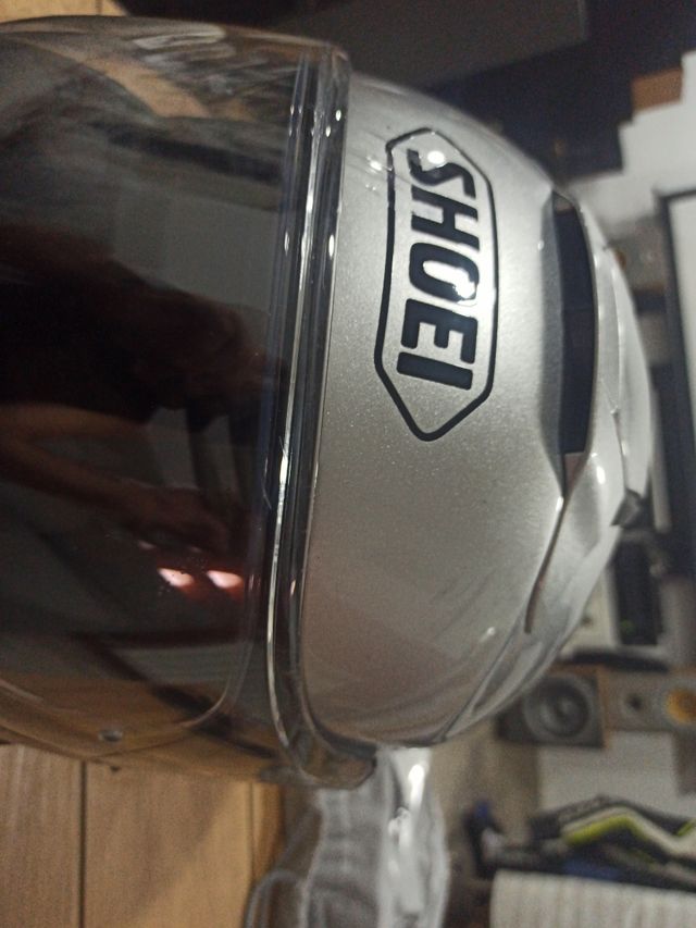 Casco Shoei Neotec II talla XL Plata
