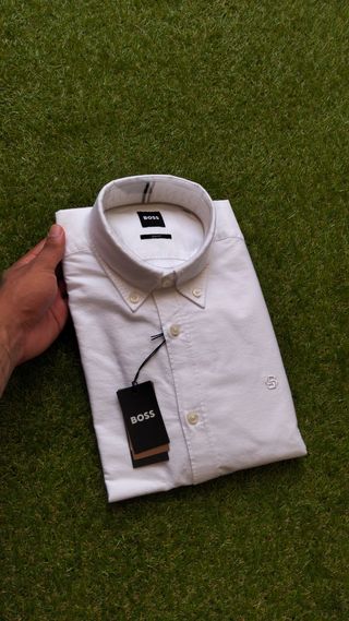 Camisa Hugo Boss Slim Fit blanca