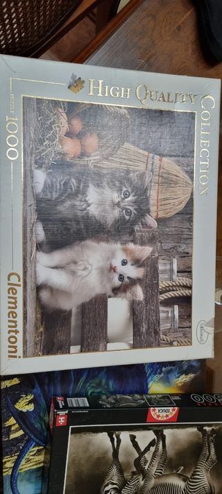 Puzzle Clementoni 1000 piezas - Gatitos