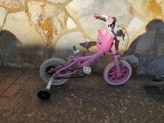 Bicicleta niña 12" rosa