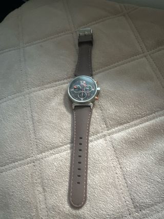 Reloj Calgary marrón-plata