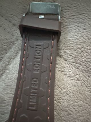 Reloj Calgary marrón-plata